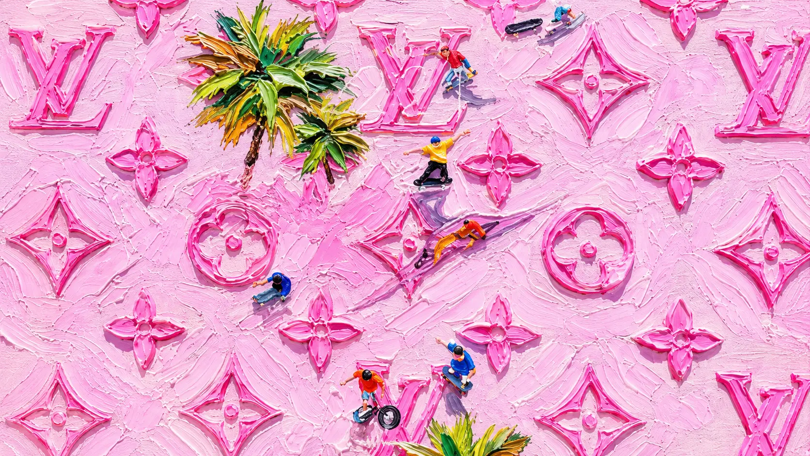 Wallpaper Pink District