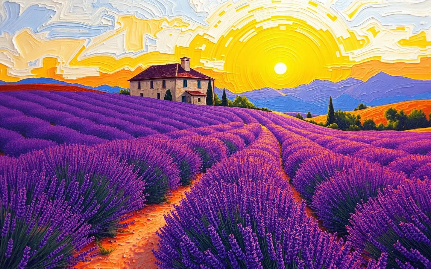 Wallpaper Lavanda